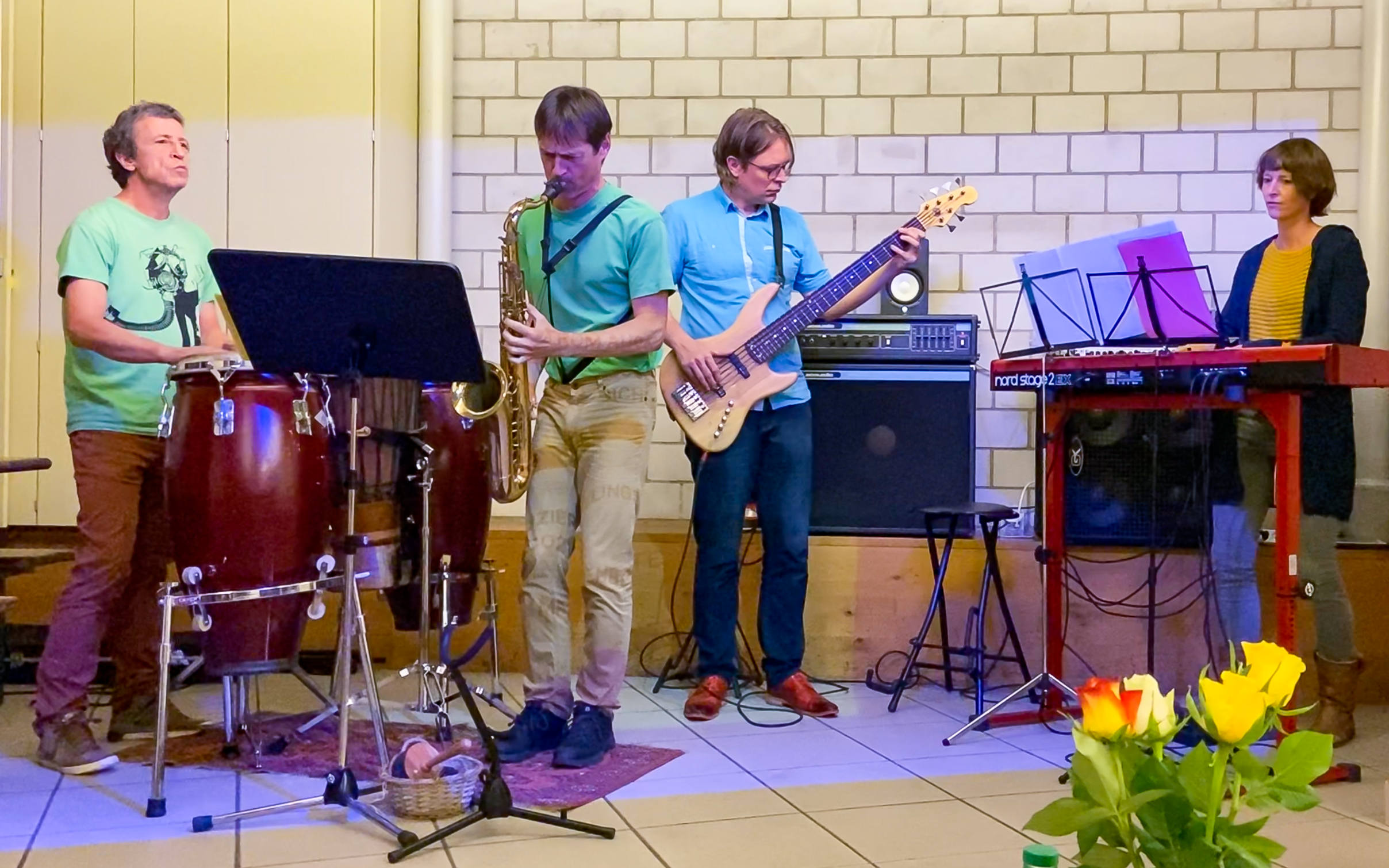 Jazz von der River Band 
an der Jubil&auml;ums Mitgliederversammlung 2020 von manne.ch